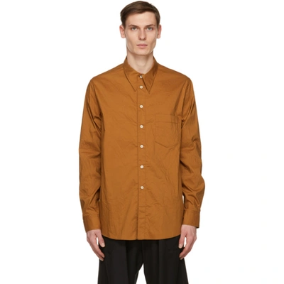 Bed J.w. Ford Tan Standard Shirt In Walnut