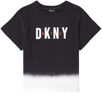 Dkny Kids T-shirt For Boys In Nero