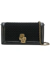 Bottega Veneta Knot Intrecciato-effect Clutch Bag In Black