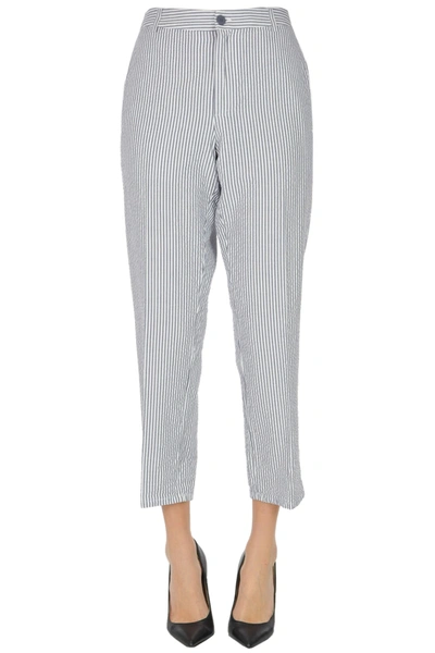 Dondup Rothka  Trousers In Navy Blue