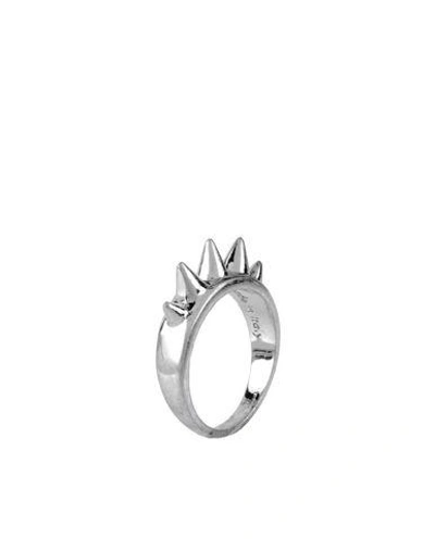 Mcq By Alexander Mcqueen Ring In Silver