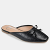 Journee Collection Journee Tammala Bow Detail Flat In Black