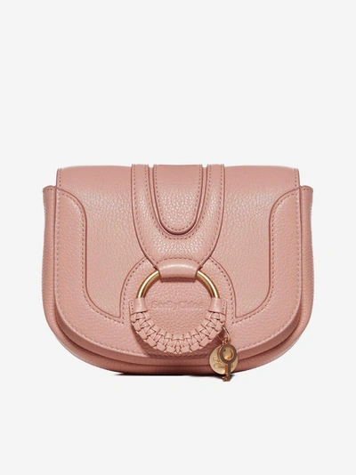 See By Chloé Hana Mini Leather Shoulder Bag In Fallow Pink