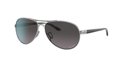 Oakley Feedback Prizm Grey Gradient Aviator Ladies Sunglasses Oo4079 407940 59