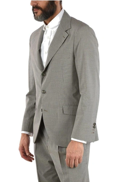 Brunello Cucinelli Men's Grey Wool Suit