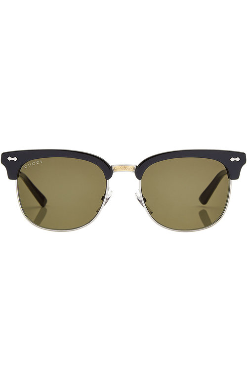 Gucci Clubmaster Sunglasses In Black 