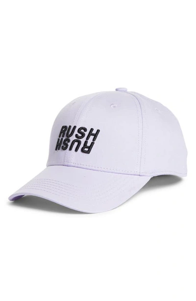 Botter Rush Embroidered Baseball Cap In Lilac