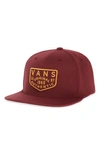 Vans Evers Snapback Baseball Cap In Port Royale