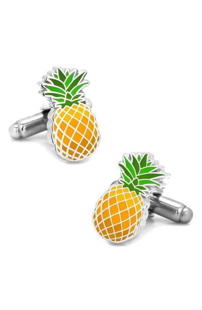 Cufflinks, Inc Pineapple Cuff Links In Multi