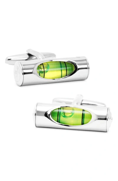 Cufflinks, Inc Green Level Cuff Links