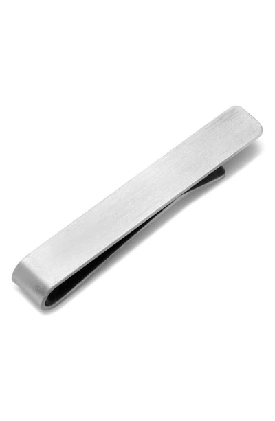 Cufflinks, Inc Always And Forever Hidden Message Tie Bar In Silver