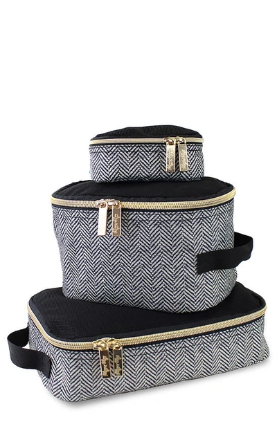 Itzy Ritzy Babies' Set Of 3 Travel Diaper Bags In Multi