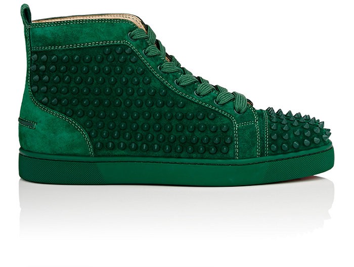 stof fryser At deaktivere Christian Louboutin Louis Flat Suede Sneakers | ModeSens