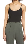 Nordstrom Everyday Satin Camisole In Black