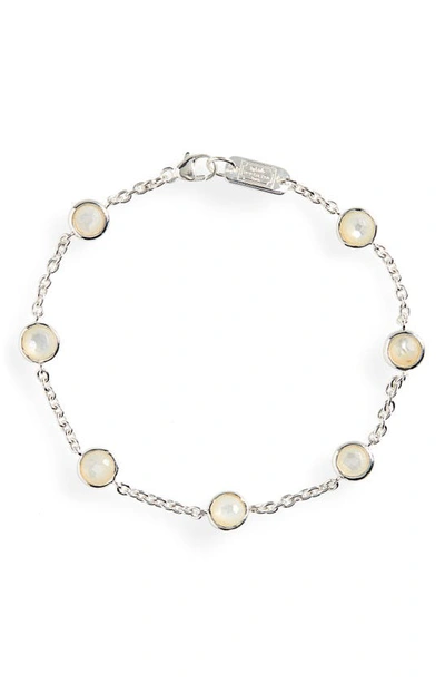 Ippolita Women's Lollipop Sterling Silver & Mother-of-pearl Station Link Bracelet