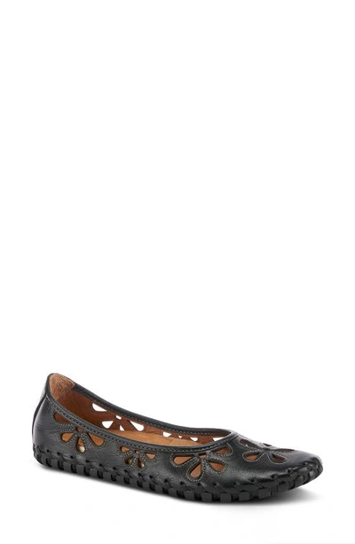 Spring Step Rayely Loafer In Black Leather