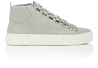 Slapper af Tage en risiko lån Balenciaga Arena High-top Sneakers In Gray | ModeSens