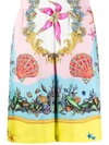 Versace Trésor De La Mer Knee-length Shorts In Multicolour
