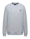 Lyle & Scott Sweatshirts In Light Grey