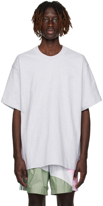Adidas Originals Cotton T-shirt In Ivory