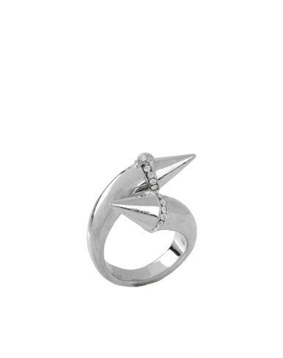 Mcq By Alexander Mcqueen Rings In Silver