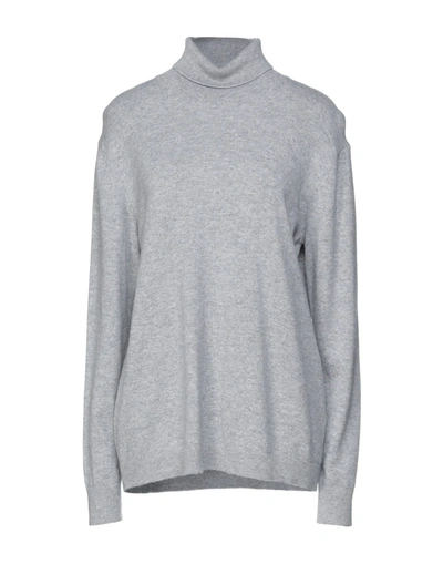 Malo Light Grey Cashmere Highneck Sweater