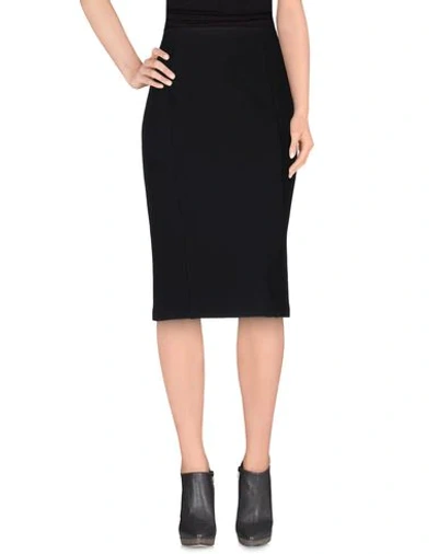 Giorgio Armani 3/4 Length Skirts In Black