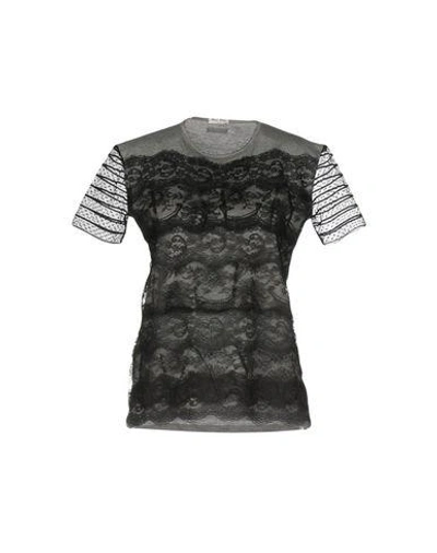 Miu Miu T-shirts In Grey