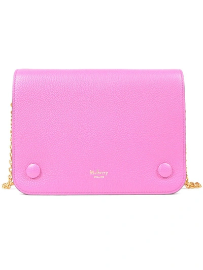 Mulberry Clifton Small Crossbody Bag In Pink & Purple