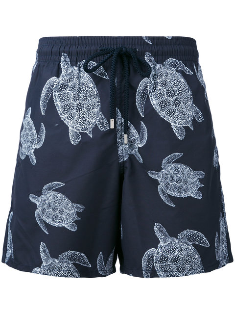 Vilebrequin Turtle Print Swim Shorts | ModeSens