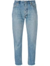 Re/done Straight Jeans - Blue