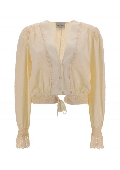 Forte Forte Blouse In Ivory