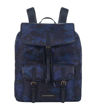 Burberry Brookdale Camo Backpack | ModeSens