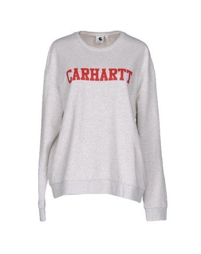 Carhartt Sweatshirt In Light Grey