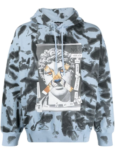 Versace Jeans Couture Hey Reilly Capsule Collection Sweatshirt In Light Blue