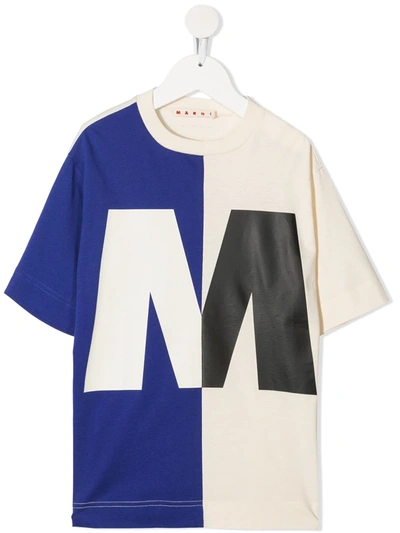 Marni Kids T-shirt For For Boys And For Girls In Neutrals