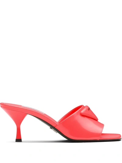 Prada Logo Heel | ModeSens