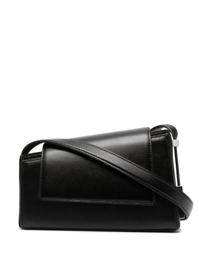 Osoi Mag Mini Black Leather Cross-body Bag