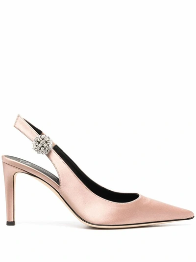 Giuseppe Zanotti Design Women's Pink Leather Heels