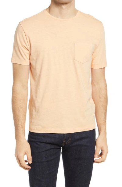 Vintage 1946 Short Sleeve Pocket T-shirt In Apricot