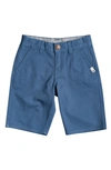 Quiksilver Kids' Little Boys Everyday Chino Light Short In Captains Blue