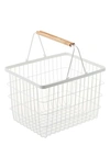 Yamazaki Tosca White Laundry Basket