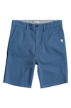 Quiksilver Kids' Big Boys Everyday Chino Light Shorts In Captains Blue
