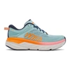 Hoka One One Blue & Orange Bondi 7 Sneakers In Blue Haze/ Black Iris