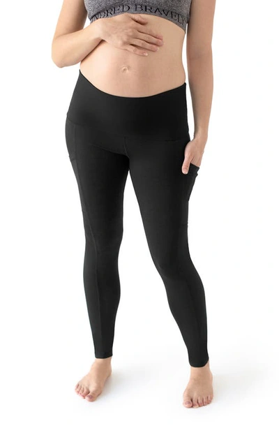 Kindered Bravely Kindred Bravely Louisa Pocket Maternity/postpartum Support Leggings In Black