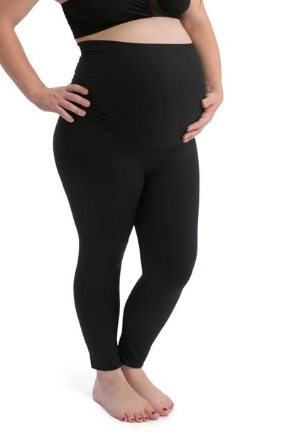 Kindered Bravely Maternity/postpartum Support Leggings In Black