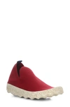Asportuguesas By Fly London Care Sneaker In Red/ White Cafe