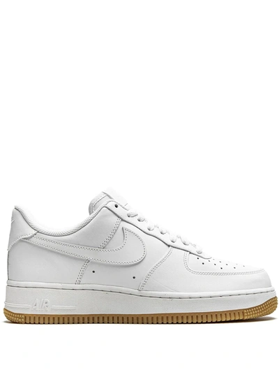 Nike Air Force 1 Low '07 "white/gum" Sneakers In White/white/brown