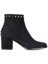 Jimmy Choo Melvin 65 Suede Ankle Boots In Black