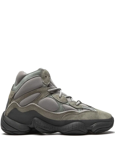 Adidas Originals Yeezy 500 High "mist Slate" Sneakers In Grey